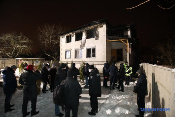 Фотография к новости: 15 человек погибли при пожаре в нелегальном доме престарелых в Украине