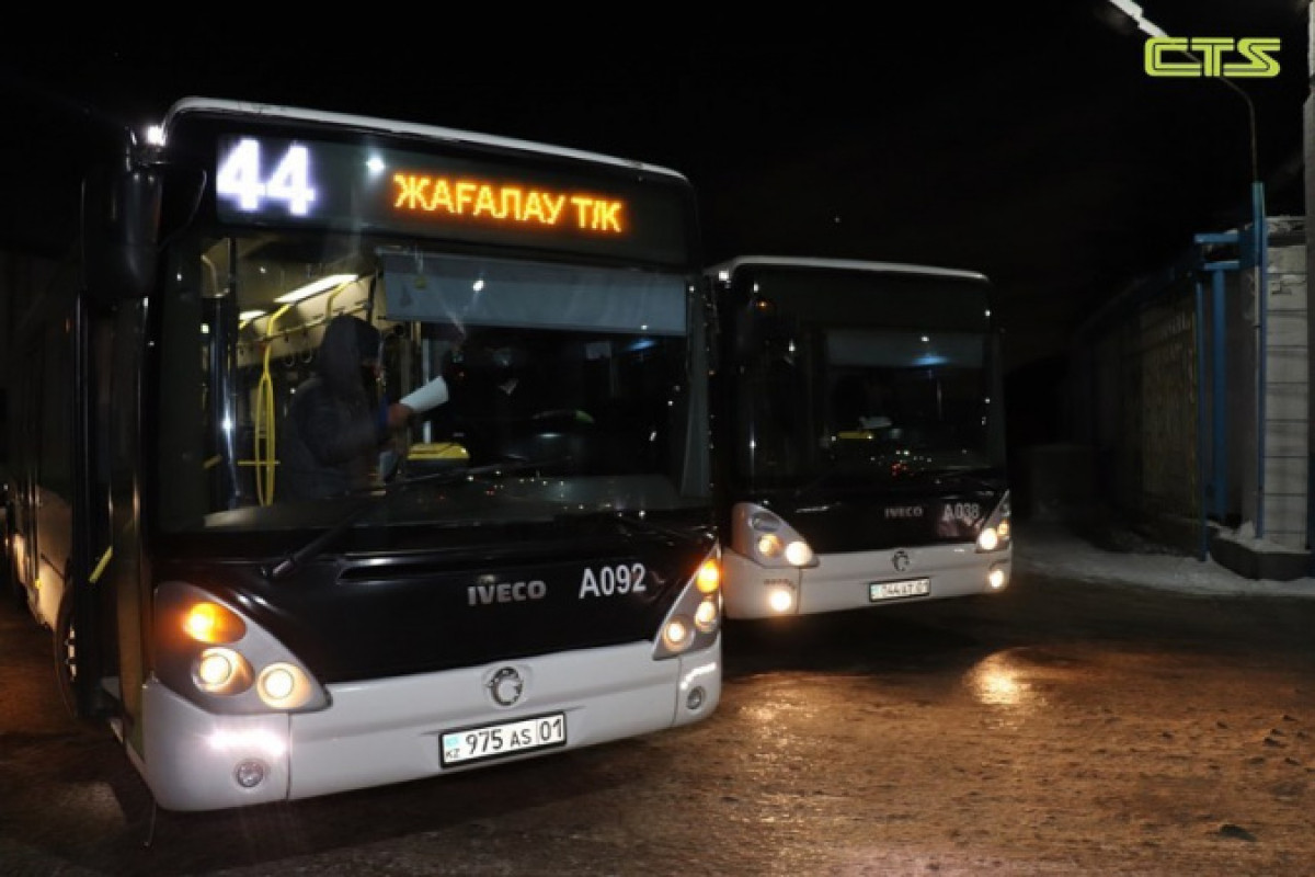 Общественный транспорт приостановит работу 24 января в Нур-Султане