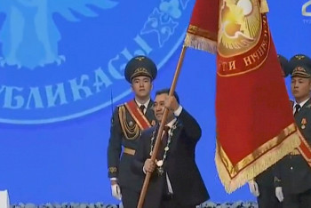 Фотография к новости: Садыр Жапаров вступил в должность президента Кыргызстана