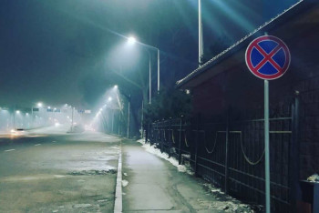 Фотография к новости: Знак "Остановка запрещена" появился на проспекте Райымбека в Алматы