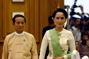 Фотография к новости: В Мьянме задержан президент, власть перешла в руки военных