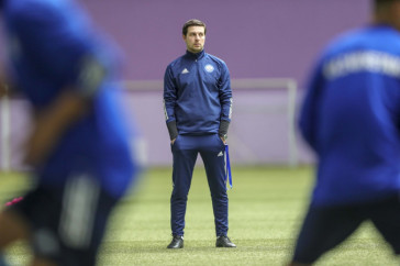 Фотография к новости: "Никто не вправе поливать ребят грязью" – тренер сборной РК по футболу о крупном поражении от Таджикистана