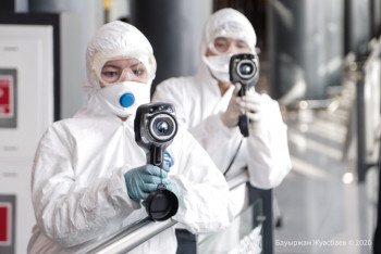 Фотография к новости: В "красной зоне" остались три области Казахстана