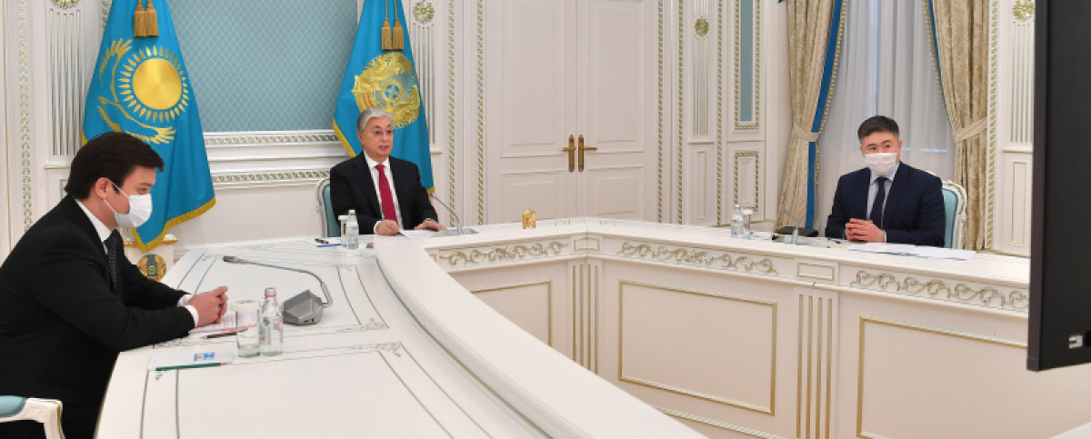 Токаев встретился с президентом ЕБРР