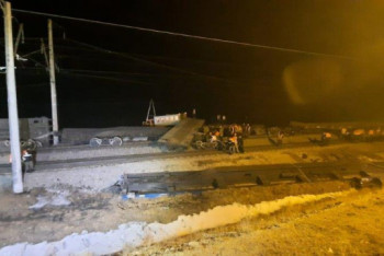 Фотография к новости: Грузовой поезд сошел с рельсов в Жамбылской области