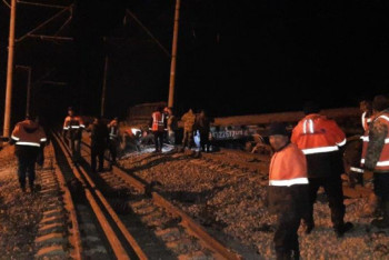 Фотография к новости: Сход вагонов в Жамбылской области: движение поездов возобновлено
