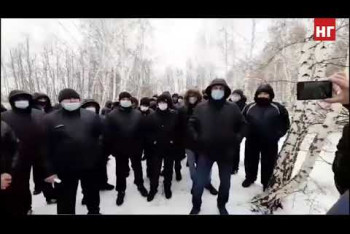 Фотография к новости: Водители автобусов в Костанае бастуют из-за электронной системы оплаты