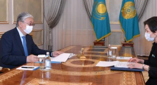 Токаев принял главу нацкомиссии по делам женщин