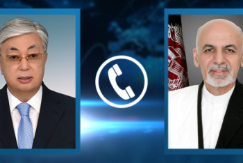 Фотография к новости: Токаев пригласил президента Афганистана в Казахстан