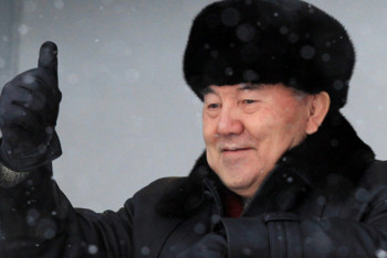 Фотография к новости: Фото Елбасы с зимнего отдыха опубликовали в Instagram