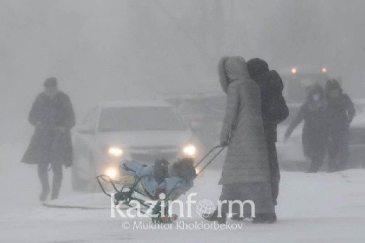 Штормовое предупреждение объявили в четырех областях РК