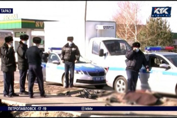 Фотография к новости: Дворника убило авто, которое отбросило на обочину при ДТП в Таразе