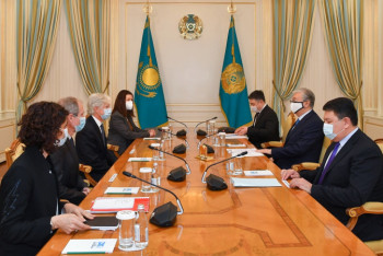 Фотография к новости: Токаев принял представителя концерна Total