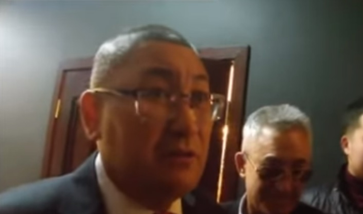 Кадр из видео, распространившегося в соцсетях