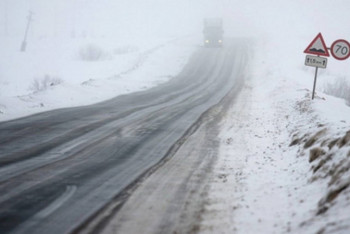 Фотография к новости: Дороги закрыты из-за непогоды в девяти областях Казахстана