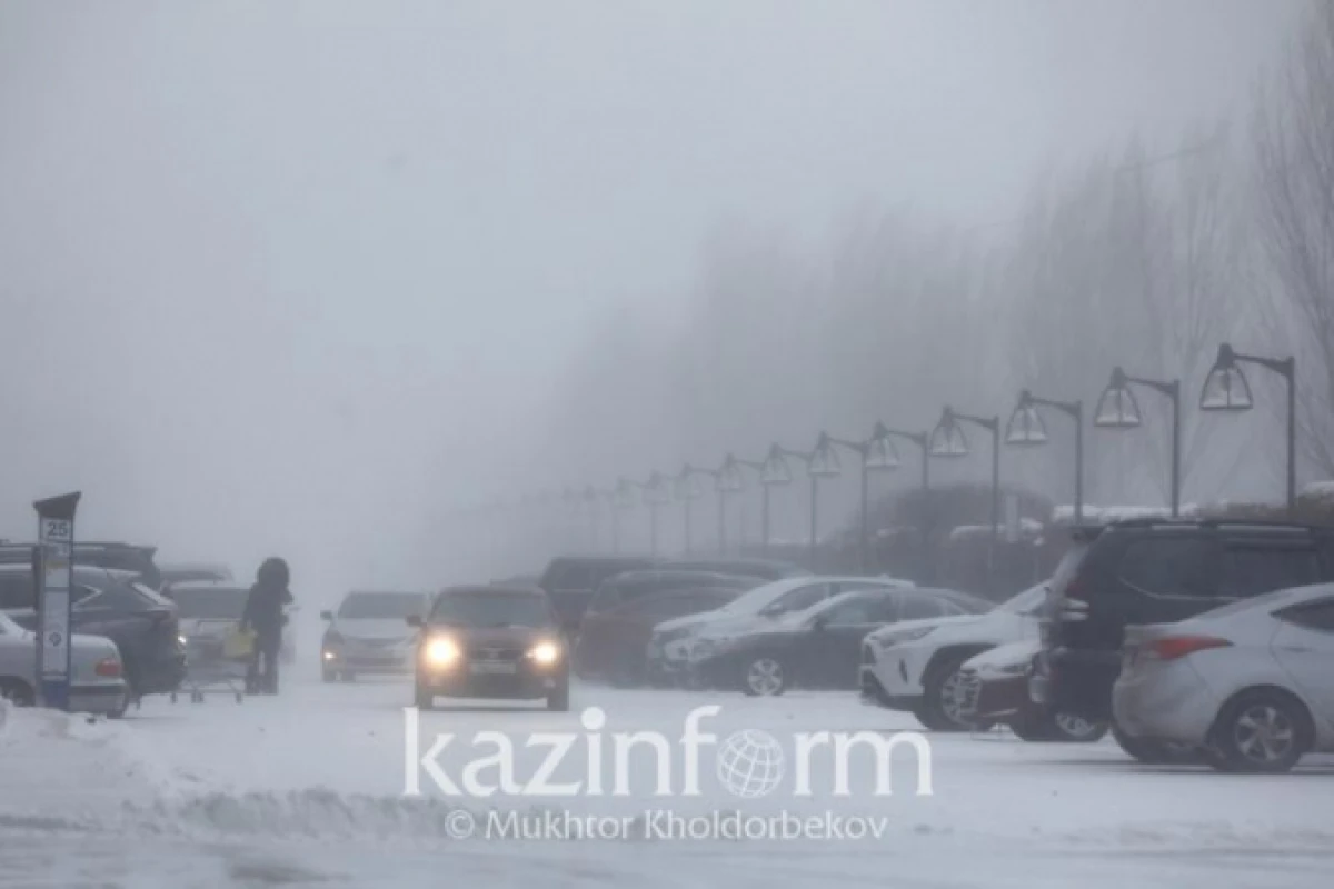 Шторм ожидается в трех областях Казахстана