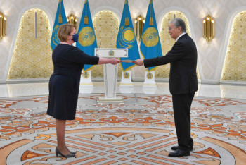 Фотография к новости: Токаев принял верительные грамоты послов ряда стран