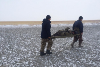 Фотография к новости: Заблудившийся пастух шесть дней провел в заснеженной степи Костанайской области