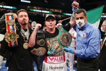 Фотография к новости: "Канело" победил Йылдырыма и защитил два титула чемпиона мира