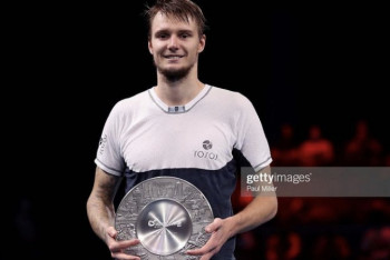 Фотография к новости: Александр Бублик уступил в финале Singapore Tennis Open