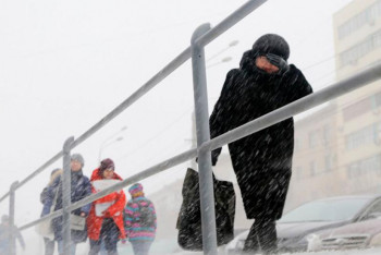 Фотография к новости: Шторм ожидается в шести регионах Казахстана