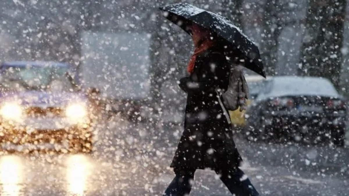 Дождь и снег ожидаются 2 марта в Казахстане