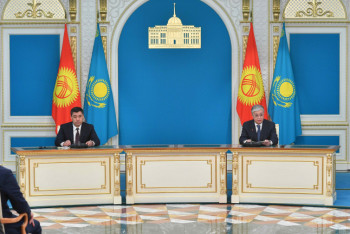 Фотография к новости: Токаев и Жапаров сделали совместное заявление