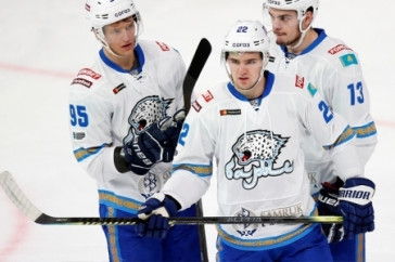 Фотография к новости: "Барыс" проиграл "Металлургу" в матче плей-офф КХЛ