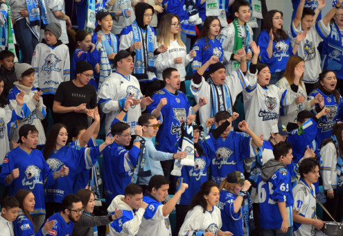 Фотография к новости: Болельщики смогут увидеть игры "Барыса" вживую в Нур-Султане