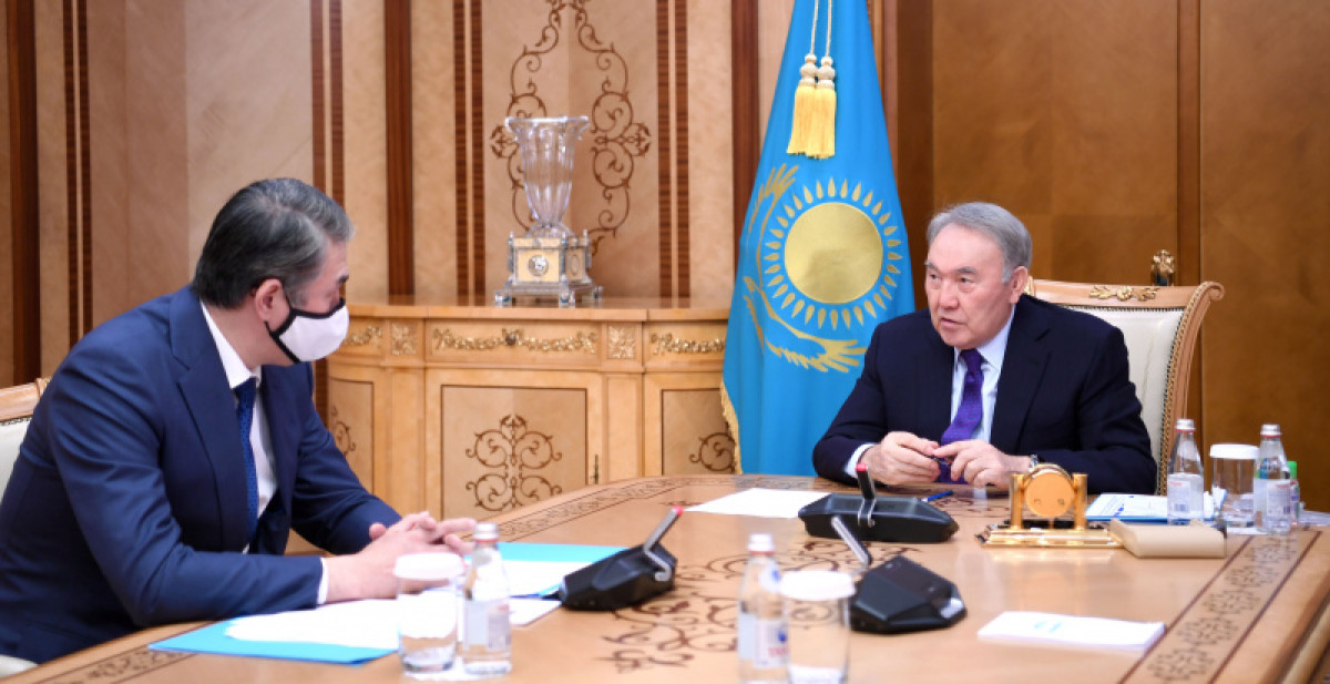 Елбасы принял Исекешева