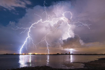 Фотография к новости: Грозы ожидаются 10 марта на юге Казахстана