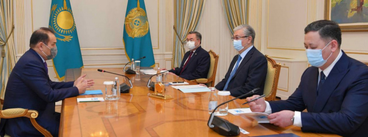 Токаев принял генсека Совета сотрудничества тюркоязычных государств