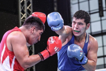 Фотография к новости: Два казахстанских боксера вышли в полуфинал турнира в Германии