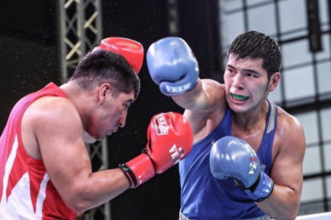 Фотография к новости: Два казахстанских боксера вышли в полуфинал турнира в Германии