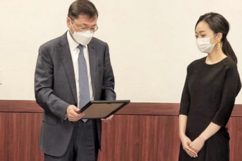 Фотография к новости: Выпускница корейского университета получила письмо от Президента Казахстана