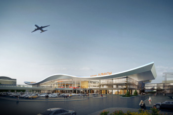 Фотография к новости: Аэропорт Алматы возобновил авиасообщение после ЧП с Ан-26