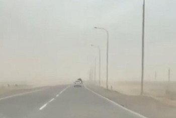 Фотография к новости: Пыльная буря накрыла Мангистау