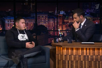 Фотография к новости: "Новый пульс мировой музыки бьется" - Ургант о родине Imanbek и Скриптонита