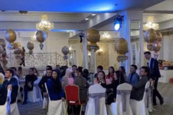 Фотография к новости: Свадьбу на 120 человек "накрыли" в гостинице "Казахстан" в Алматы