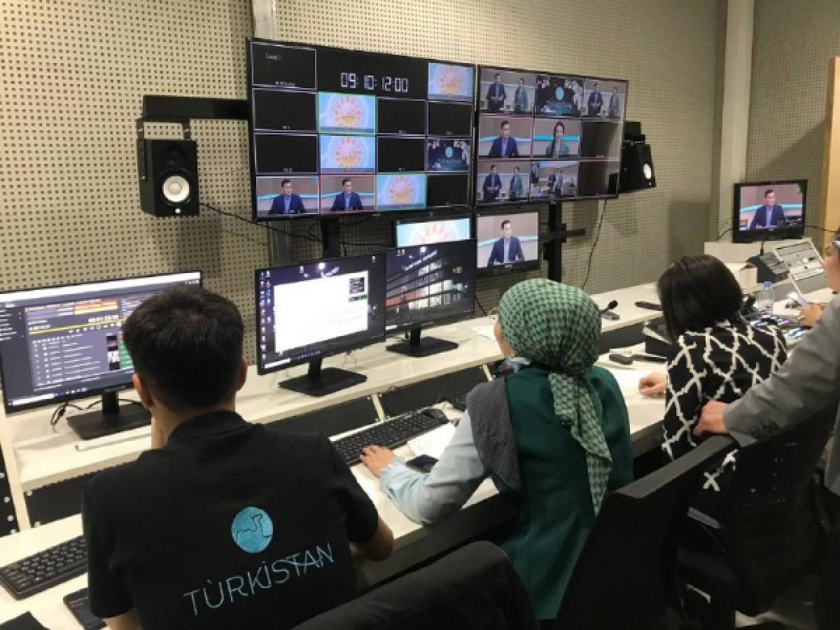 Телеканал "Turkistan" начал своё вещание