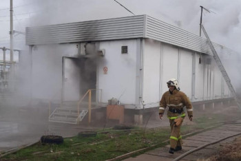 Фотография к новости: Семь микрорайонов Шымкента остались без электричества