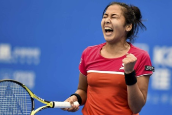 Фотография к новости: Казахстанская теннисистка Зарина Дияс обыграла Винус Уильямс