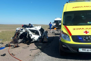 Фотография к новости: Четверо погибли в аварии в Алматинской области