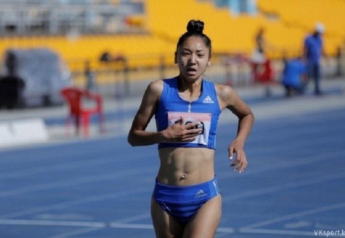 Фотография к новости: Казахстанская бегунья завоевала "серебро" на международном марафоне в Ташкенте