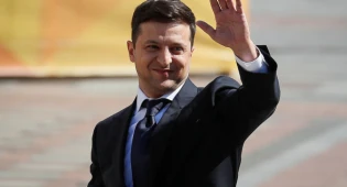 Зеленский поддержал сборную Украины перед матчем с Казахстаном