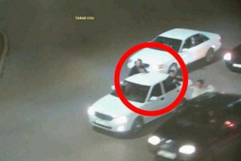 Фотография к новости: Свадебный кортеж устроил беспредел на дорогах Тараза