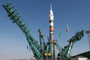 Фотография к новости: Корабль "Юрий Гагарин" готовится к запуску с Байконура