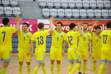 Фотография к новости: Сборная Казахстан досрочно оформила путевку на Евро-2022 по футзалу