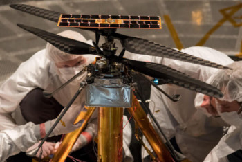 Фотография к новости: Когда состоится первый полет вертолета на Марсе