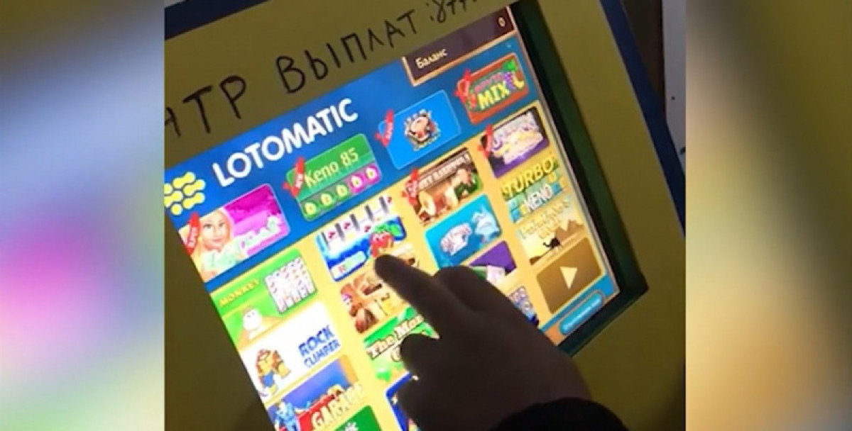 Замаскированные игровые терминалы работали в магазинах Косшы